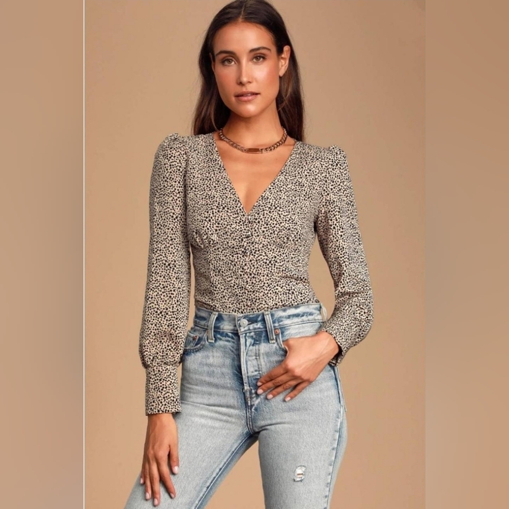 Lulus cheetah top